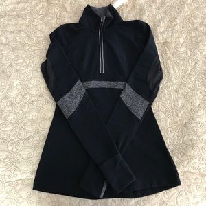 Black lululemon half zip pullover