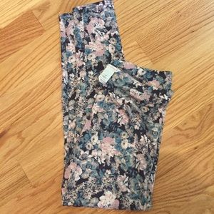 Lauren Conrad print leggings size M