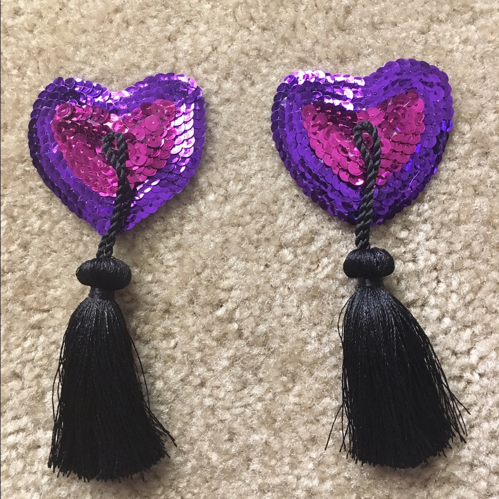 Fun, brand new purple pasties !