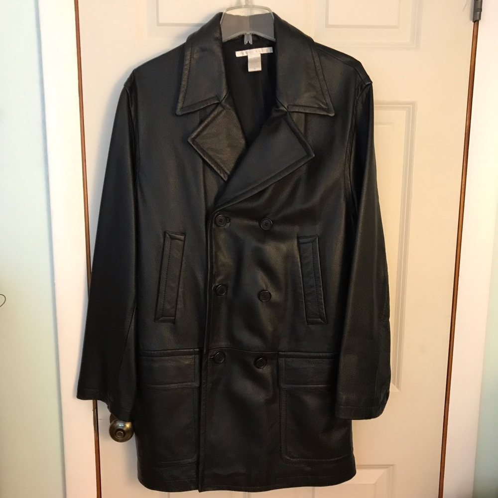 Perry Ellis Leather Jacket
