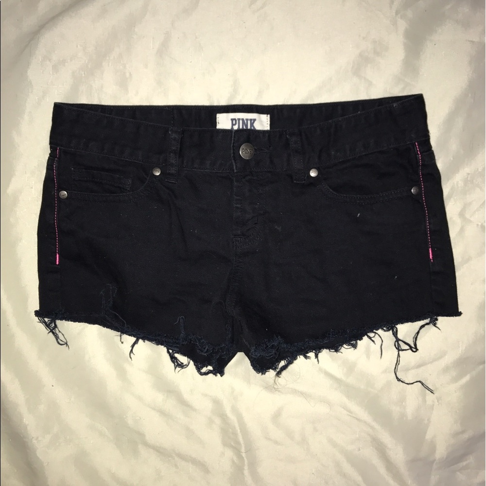 Victoria Secret Black Low Rise Shorts
