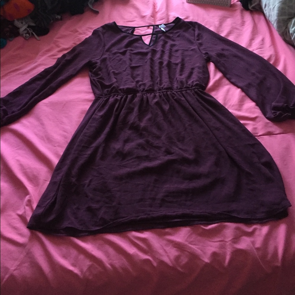 Purple dress