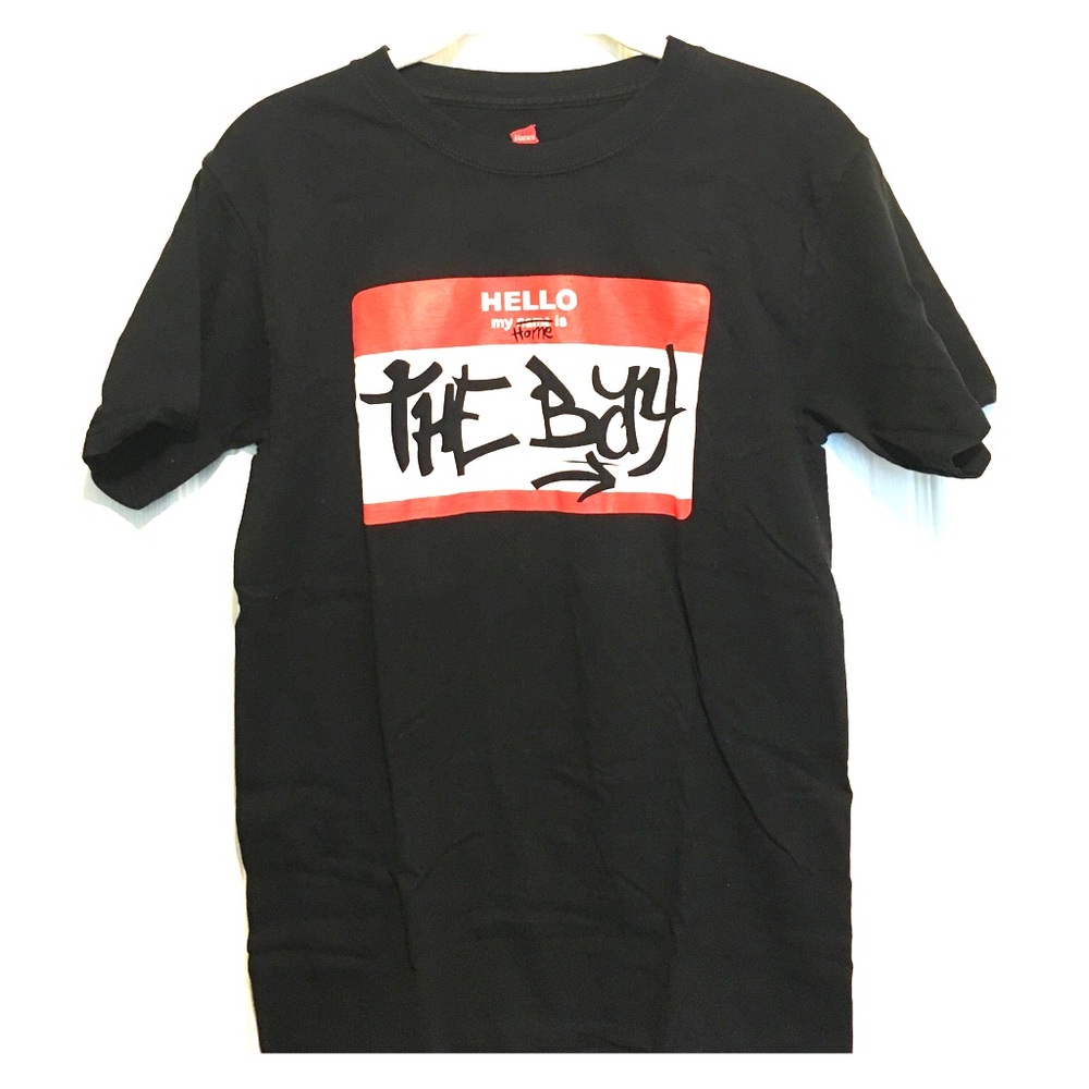 "My Home is the Bay" Black Crewneck Unisex Tshirt