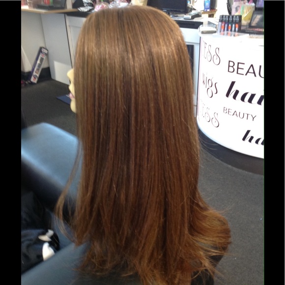 Auburn long Lacefront wig thick and silky New 2018 main image 5