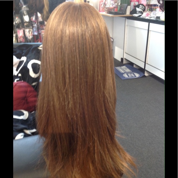Auburn long Lacefront wig thick and silky New 2018 main image 8