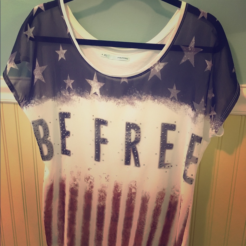 ⭐️ SOLD ⭐️ Patriotic top from Maurices
