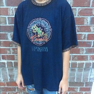Vintage Columbia azteca tee // Tshirt