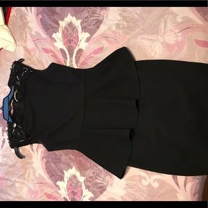 A semi-formal dress