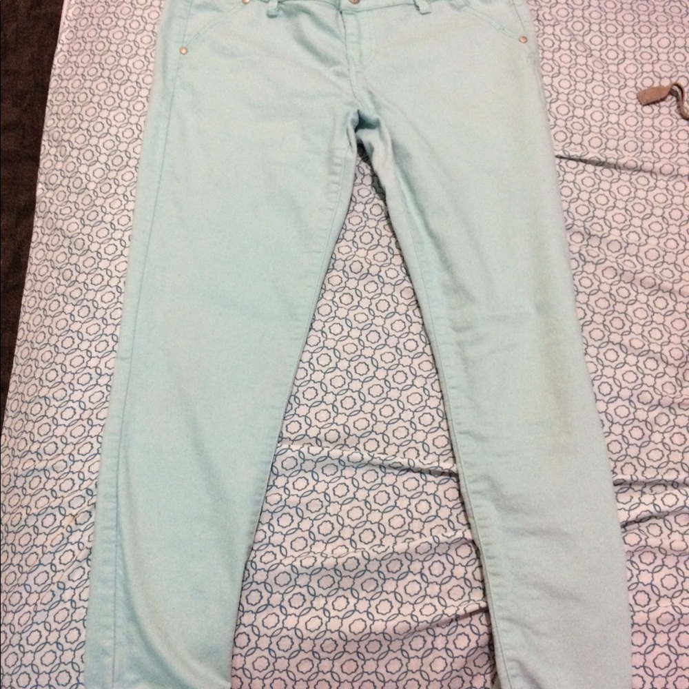 Mint Capris Jeans