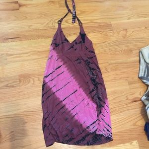 Raya sun halter dress