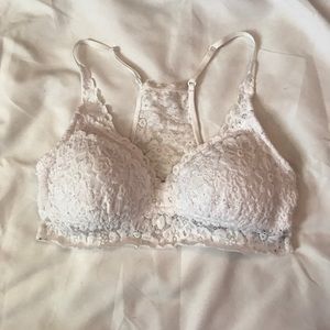 Aerie Bralette White Small