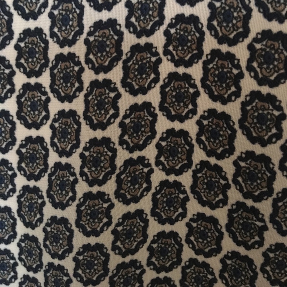 Blue Pattern Dress - Picture 2 of 5