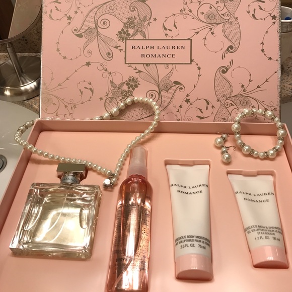 ralph lauren romance 4 piece gift set