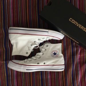 White High Top Converse