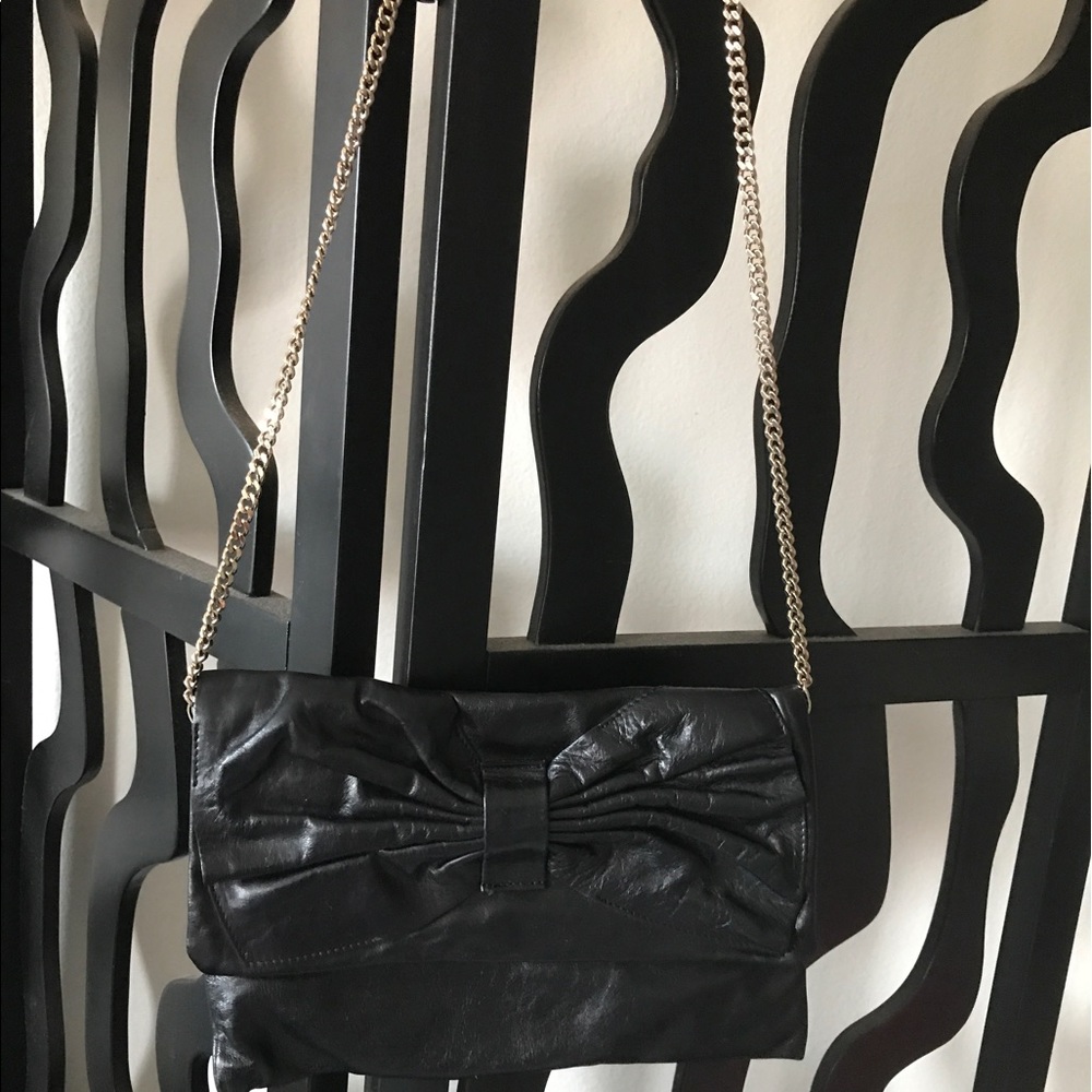 Authentic red Valentino bow crossbody bag
