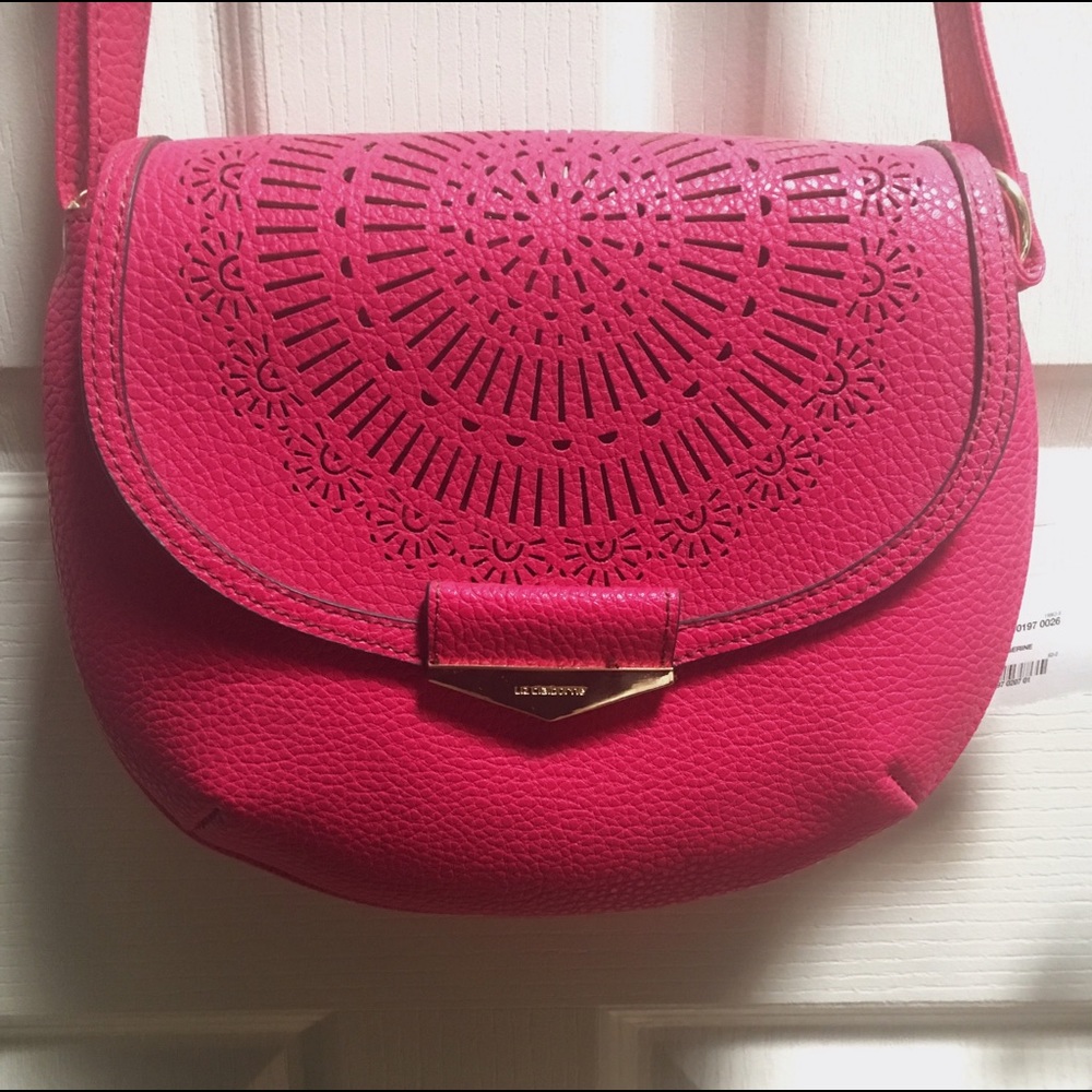 Liz Claiborne Hot Pink/Orange Crossbody Bag