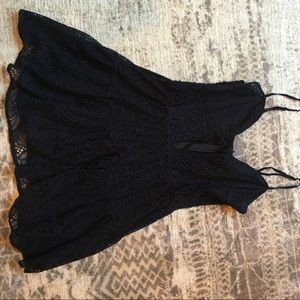 black lace for love & lemons dress
