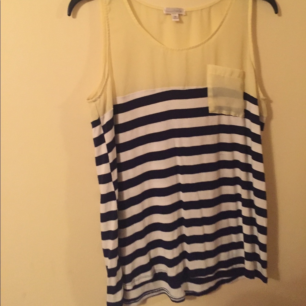 Striped tank top