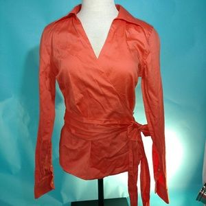 LAUREN Ralph Lauren, wrap blouse XS