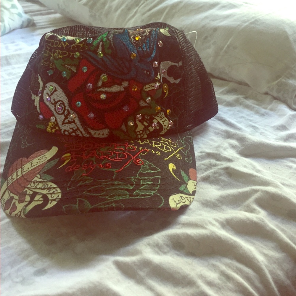 Brand new ed hardy truker hat
