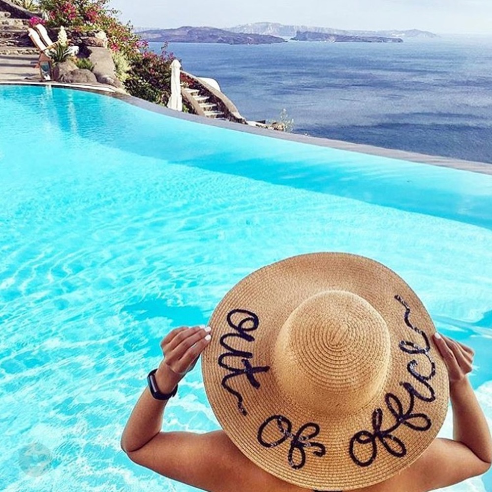 ✨🌴Out Of Office🌴✨ Floppy Hat