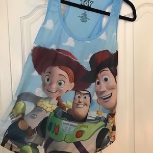 Disney Pixar Toy Story tank Woody Buzz Jessie