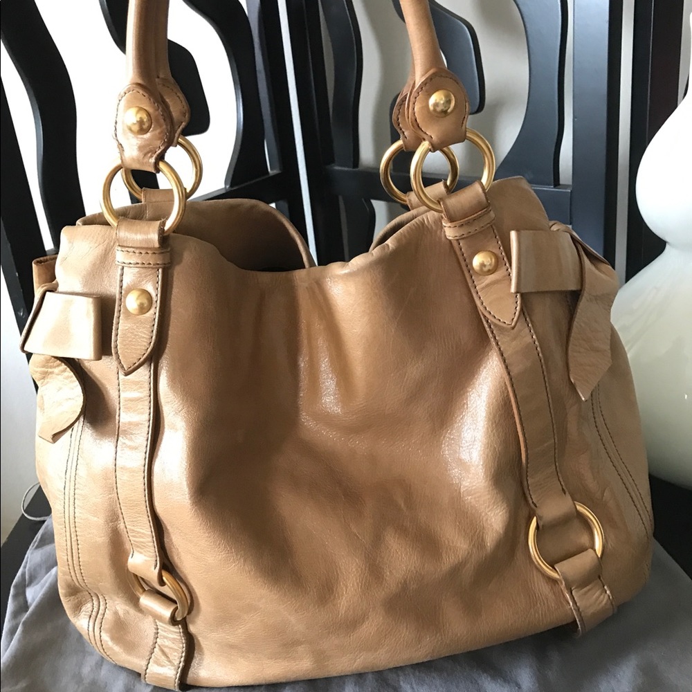 Authentic Miu miu bow bag