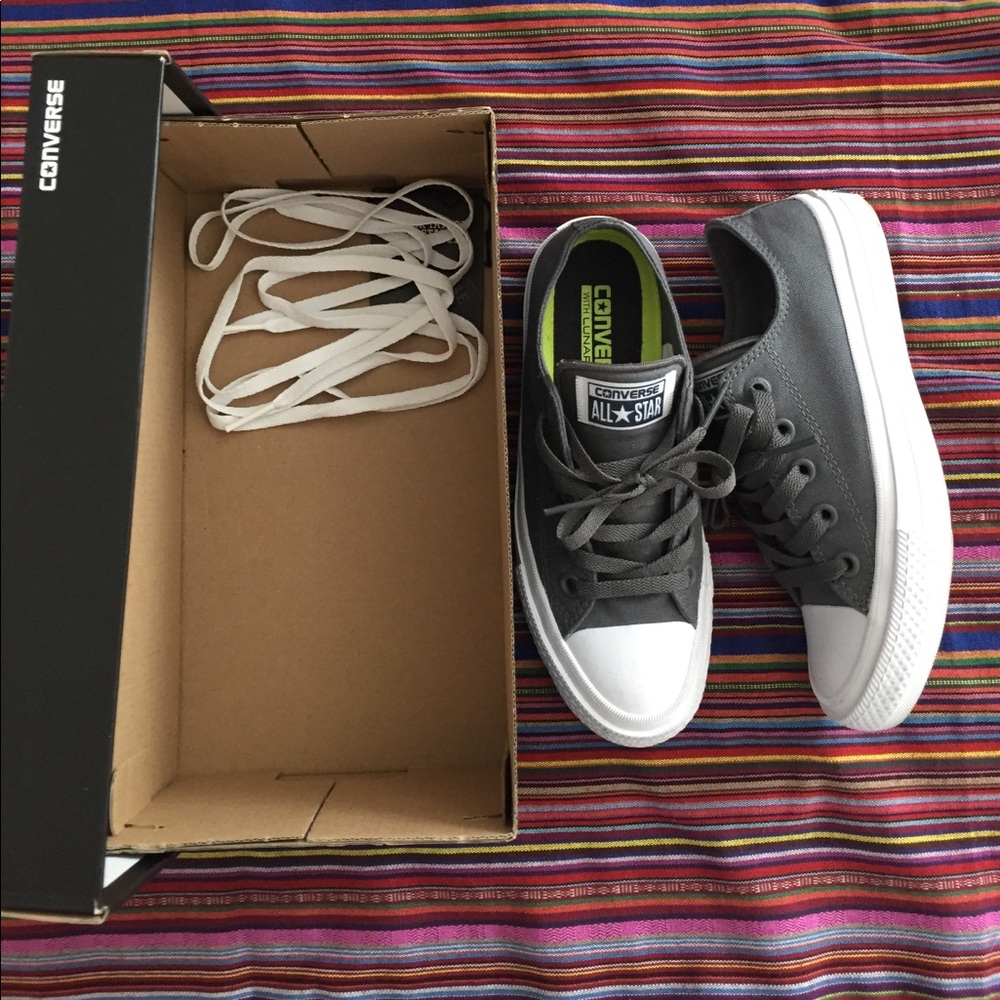 Grey Converse