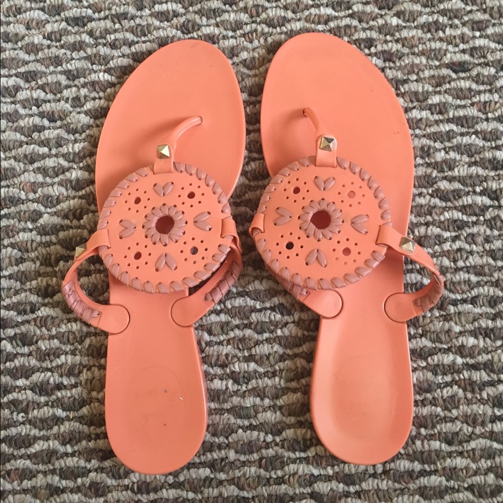 Jack Rogers Coral Sandals