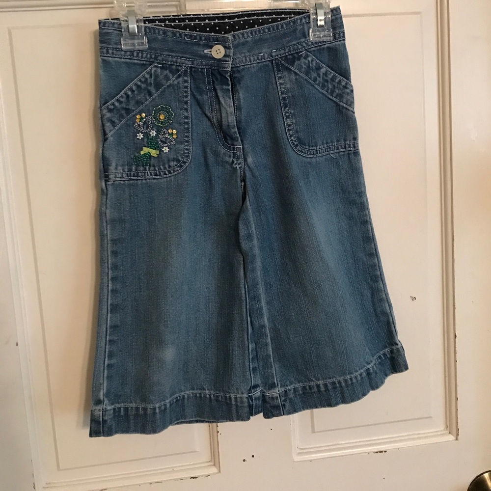 Gymboree denim capris, size 5