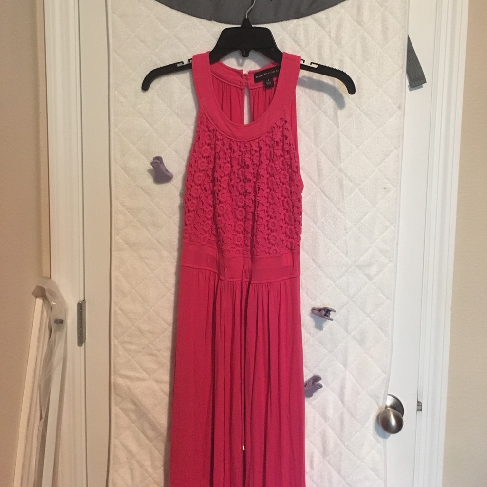 Salmon Maxi dress size 6
