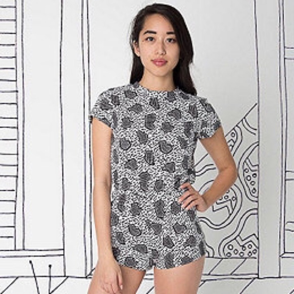 American Apparel Natalie Du Pasquier Romper