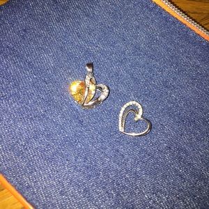 Heart necklace pendants