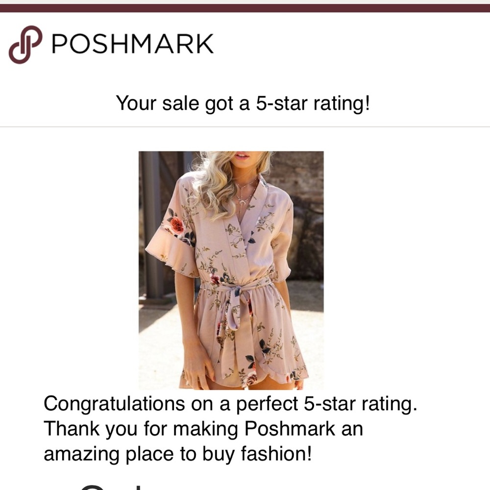 Celeste Chiffon Floral Playsuit💐 Sale 1 Left - Picture 6 of 8