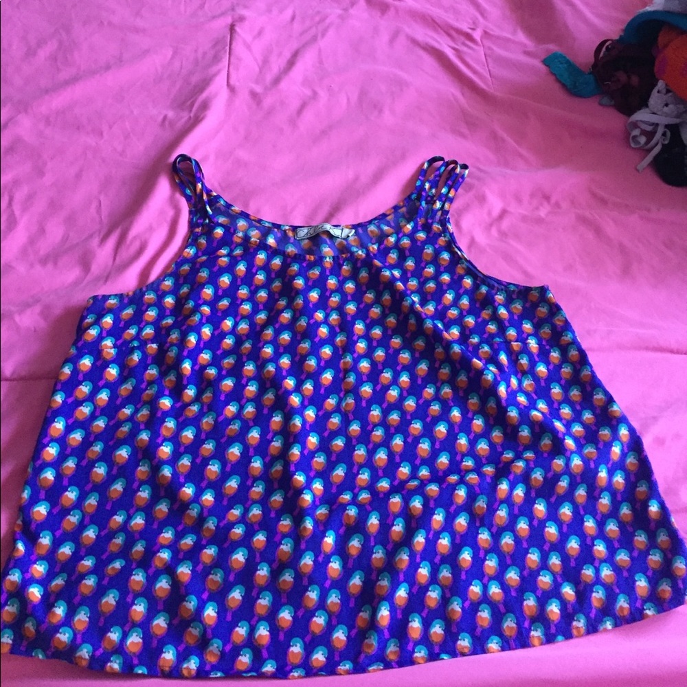 Patterned tank top