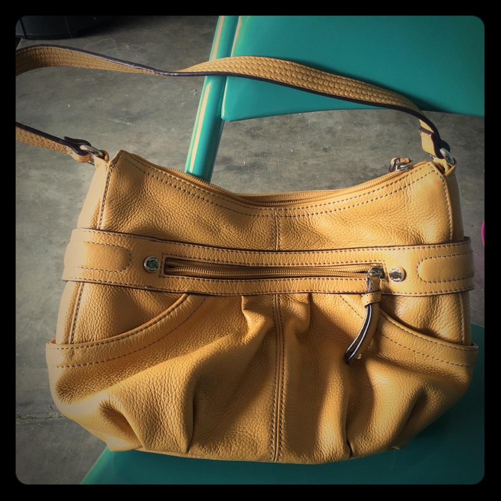Yellow purse