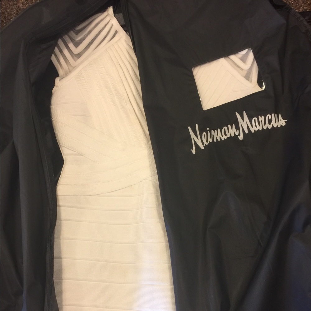 XS Herve leger White dress