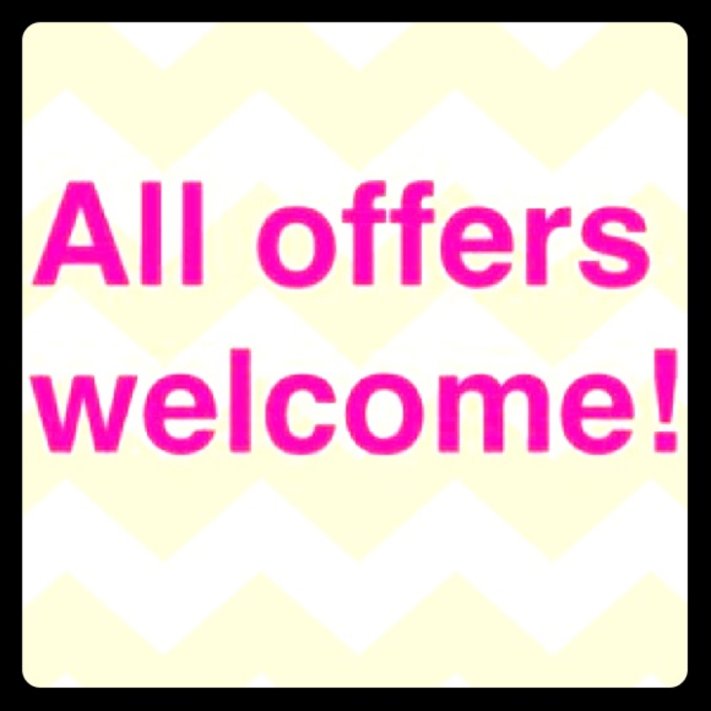 All offers considered