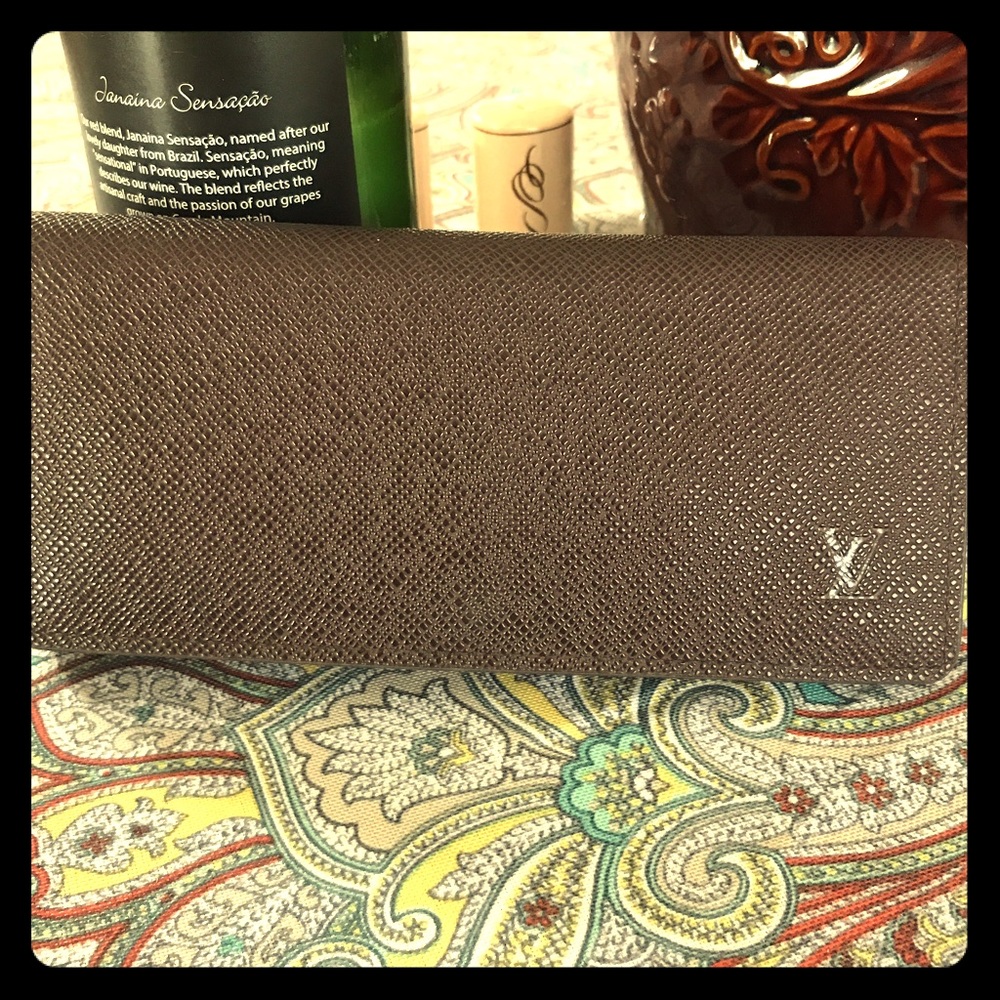 Tri fold long wallet
