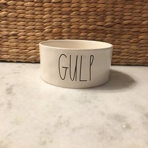 GULP dog bowl: Rae Dunn Artisan Collection