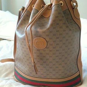 Gucci bucket bag