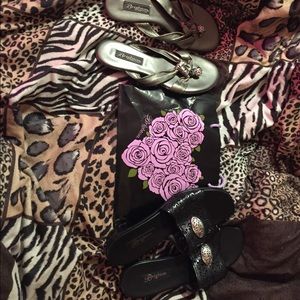 2 pair of Brighton shoes with gift bag