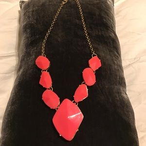 Hot pink necklace