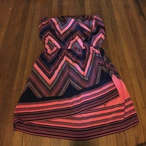 Express Strapless Dress