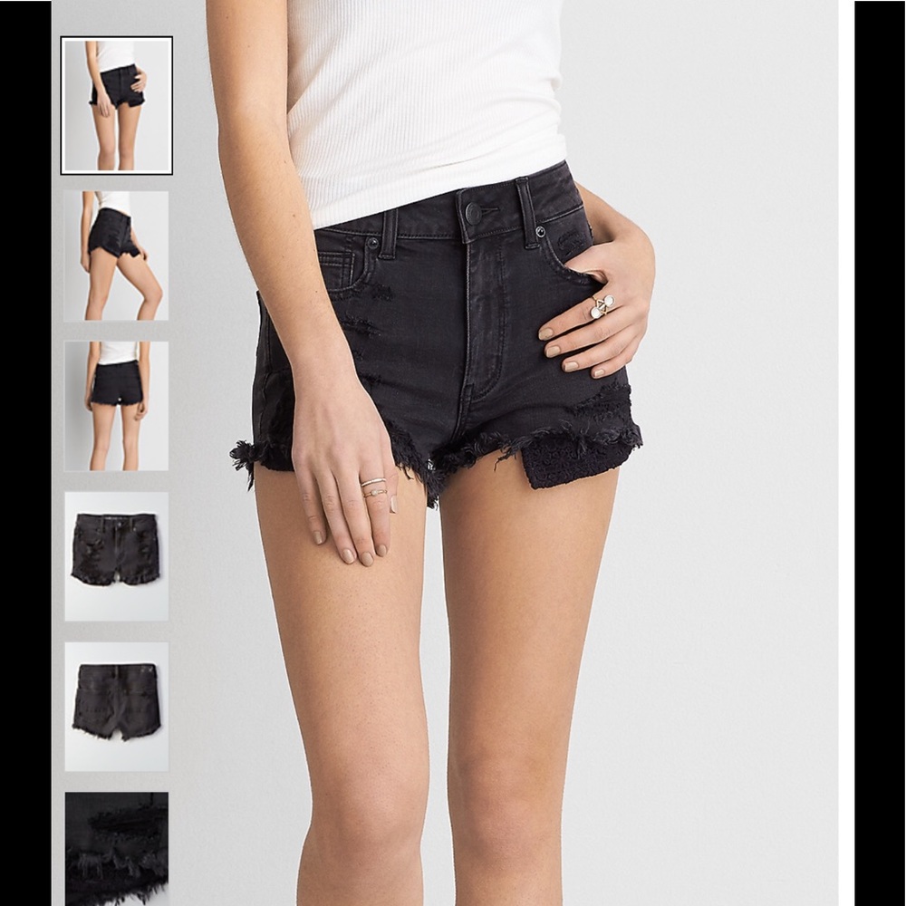 💥AEO Denim X Hi-Rise Shortie💥