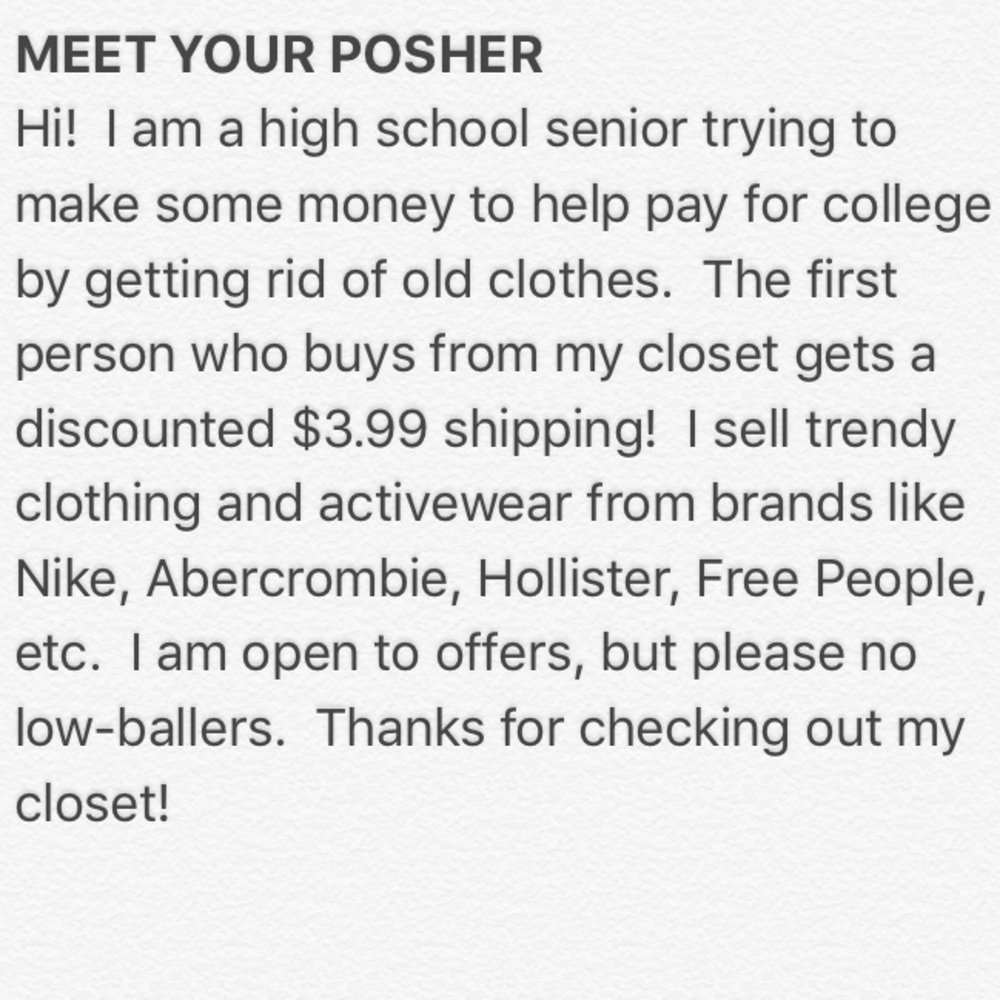 MEET YOUR POSHER