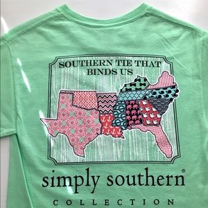 Simply Southern Short Sleeve Tee-Size S