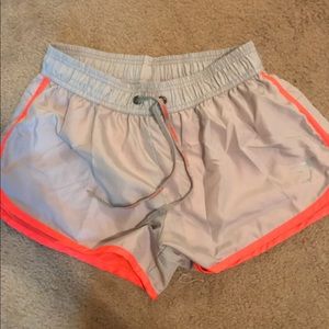 Coral/grey gymshark shorts!