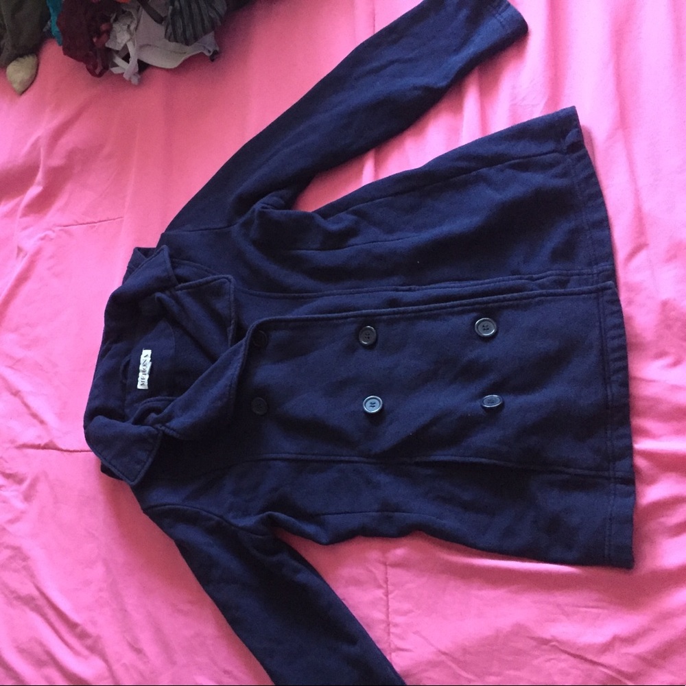 Navy blue coat
