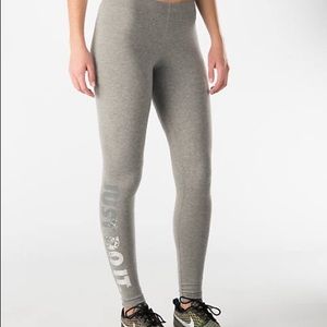 Gray/grey Nike leggings